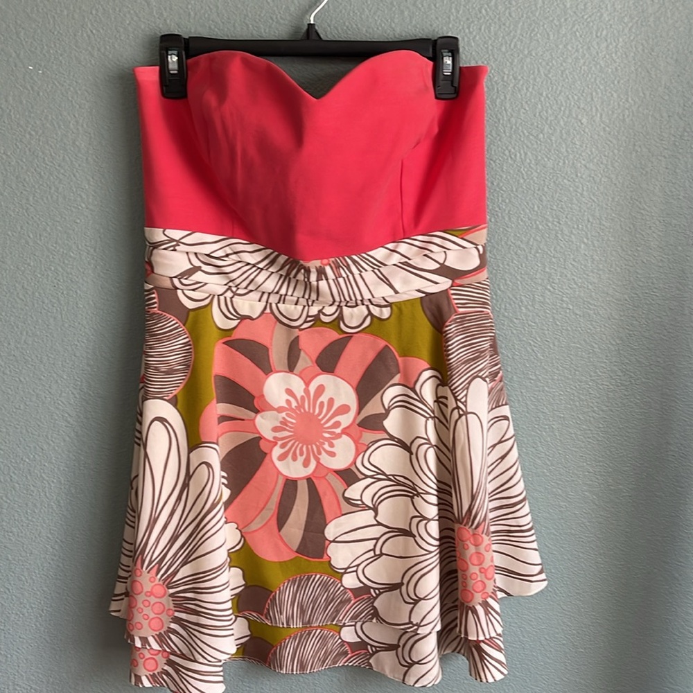 Judith March Strapless Mini Dress